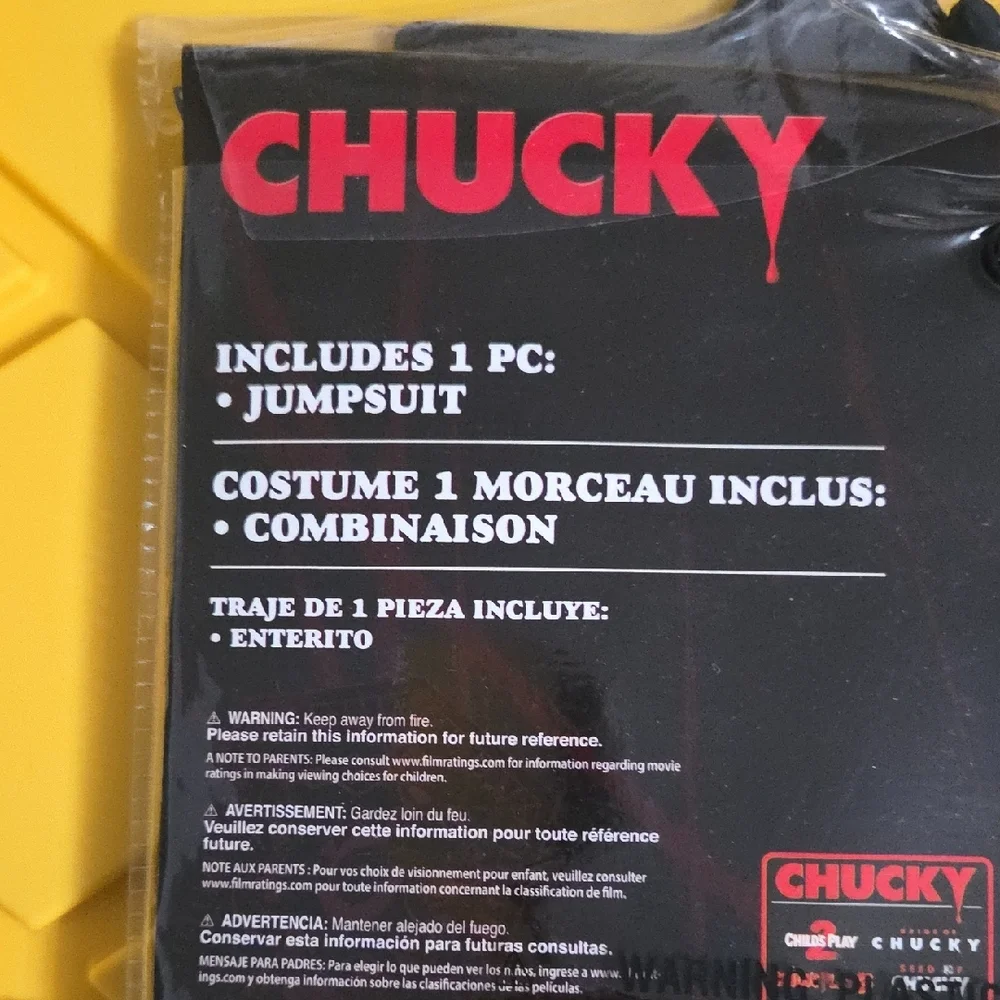 Chucky Kids Costume - Blue and Red